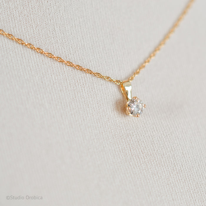 Petite Diamond Necklace I