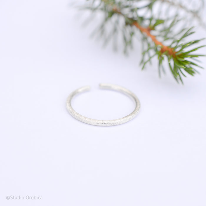 Textured Stack Ring